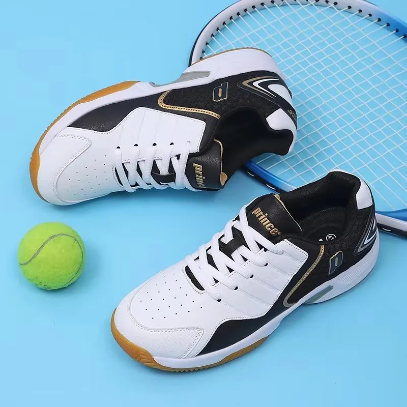 Badminton Shoes Men - Профессиональные кожаные кроссовки для бадминтона для