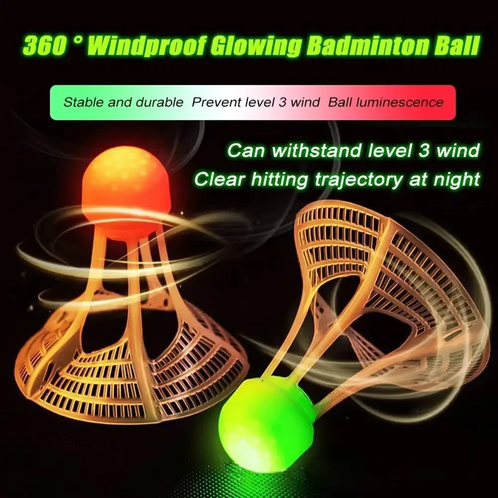 Badminton Shuttlecock - 1/5 шт. светящиеся в темноте воланы