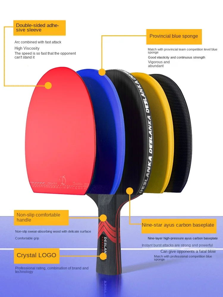 Ракетка для настольного теннис – обзор и цена Badminton Racket Carbon